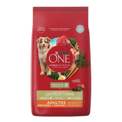 ONE Perros Adultos Medianos y Grandes Pollo y Carne