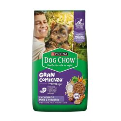 DOG CHOW Gran Comienzo Cachorro Mins y Pequeños
